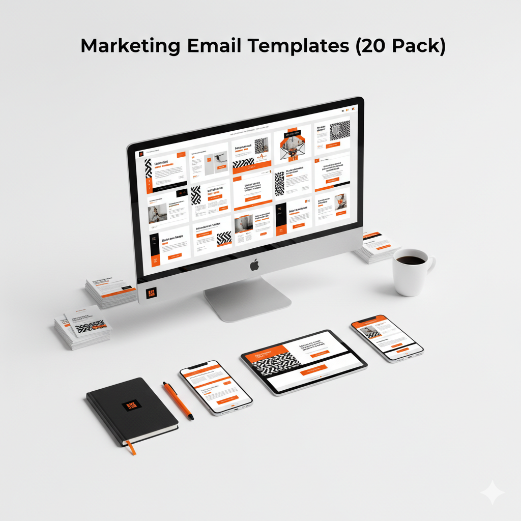 Marketing Email Templates (20 Pack)